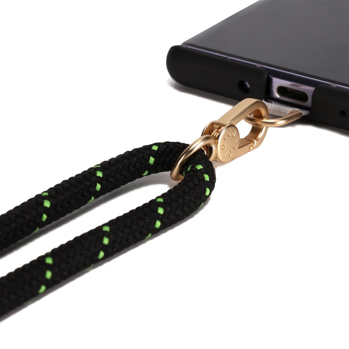 Picocici Adjustable phone strap-Black & Green